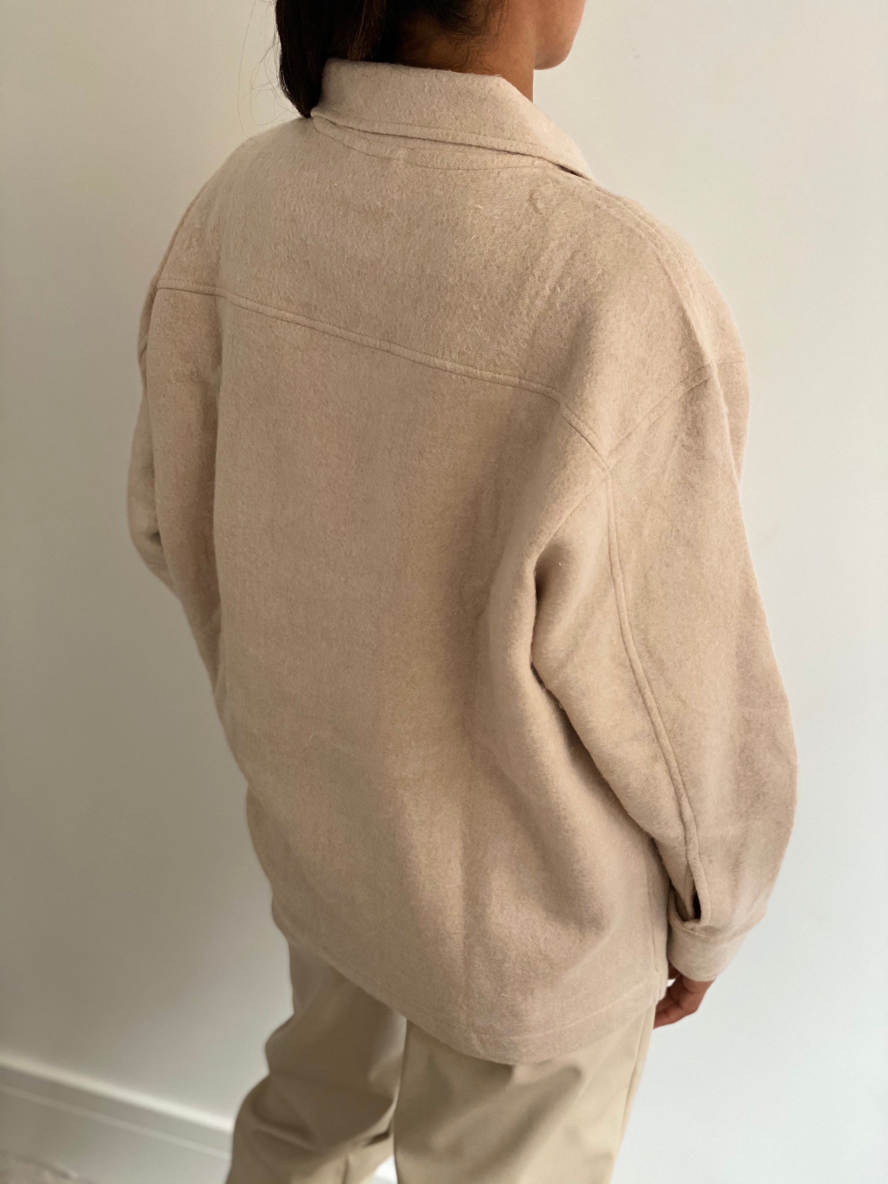 Stone Oversized Shacket