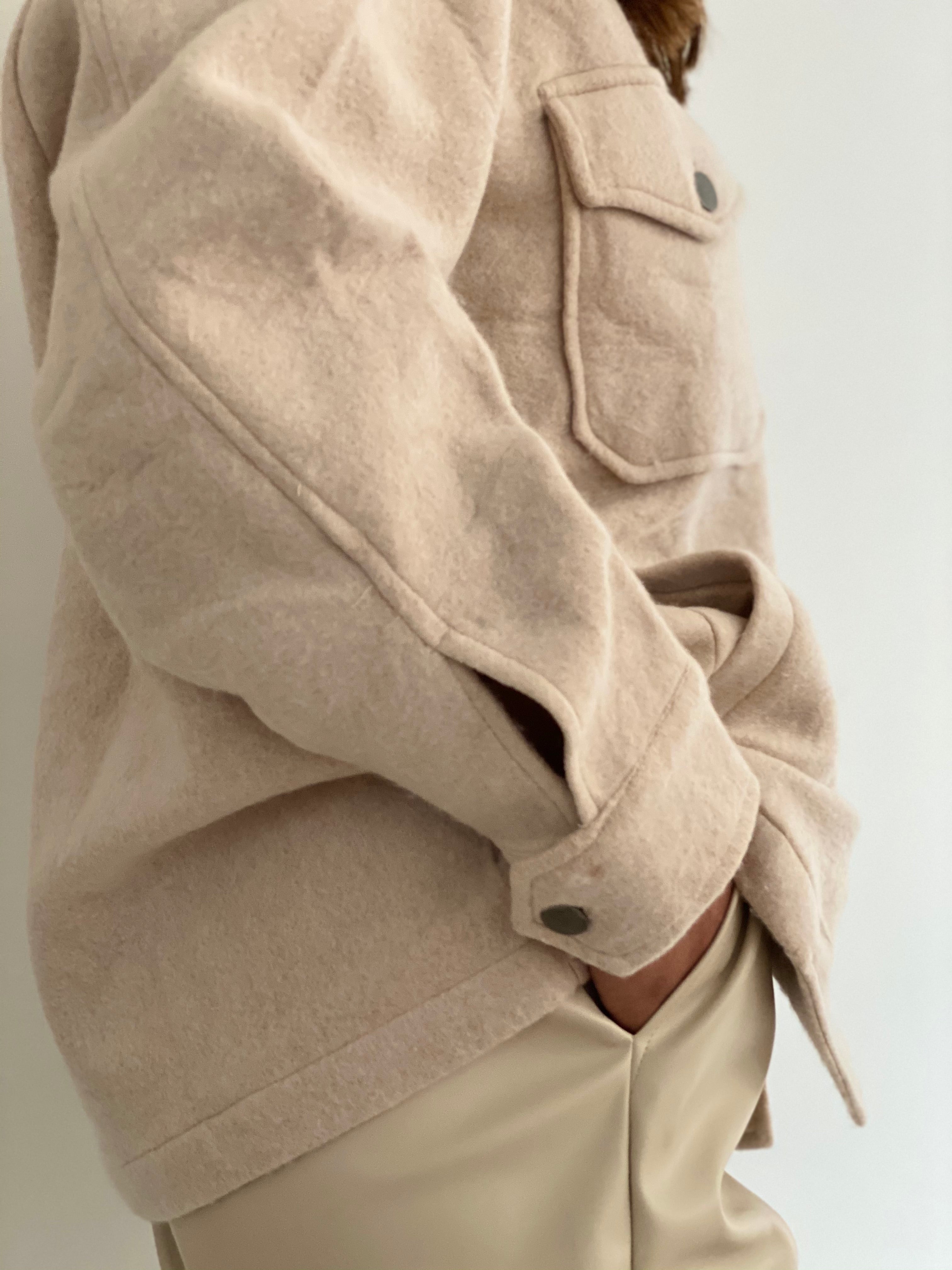 Stone Oversized Shacket