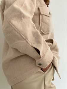 Stone Oversized Shacket