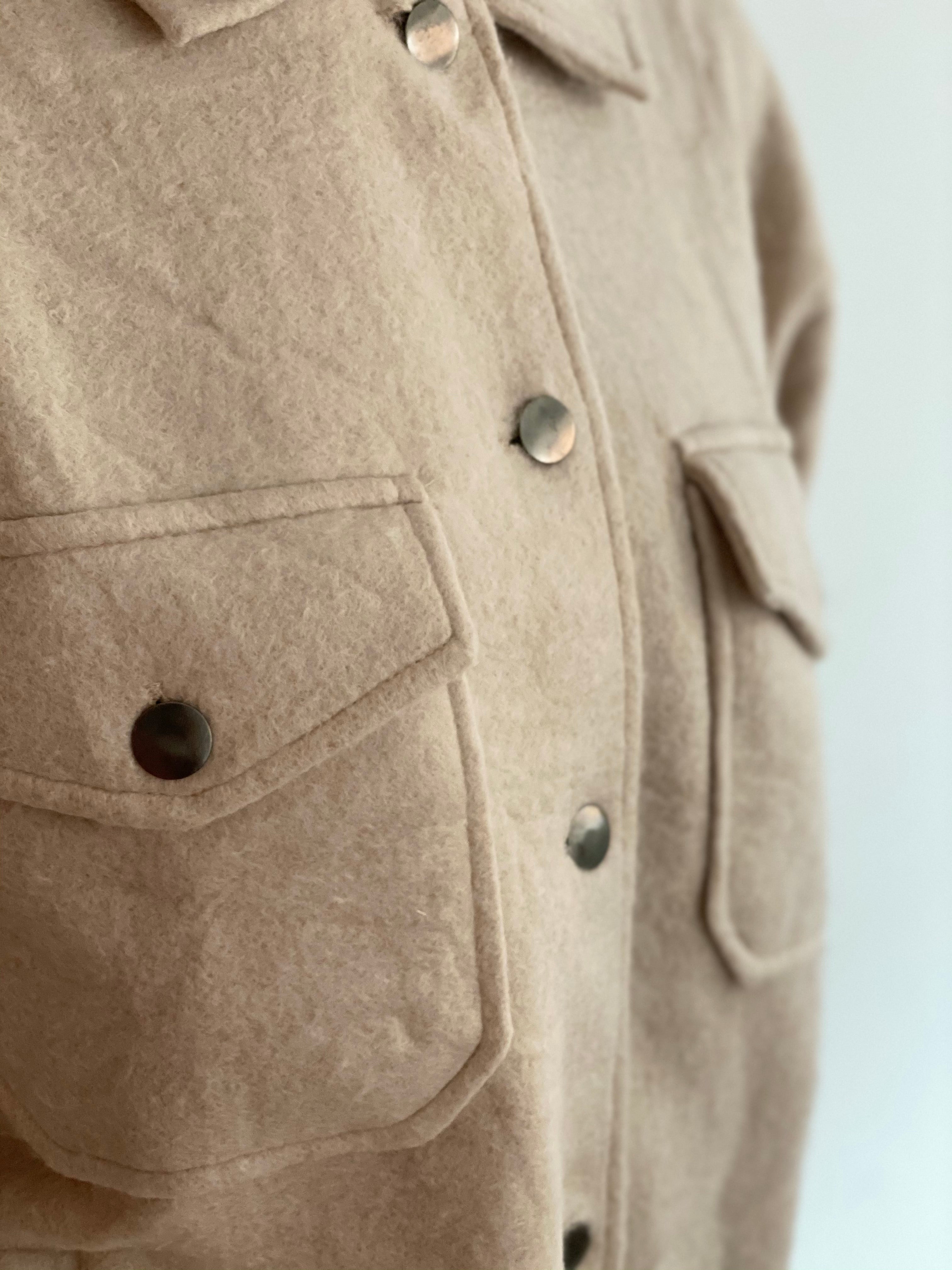 Stone Oversized Shacket