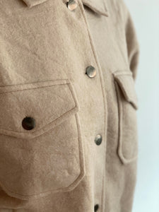 Stone Oversized Shacket