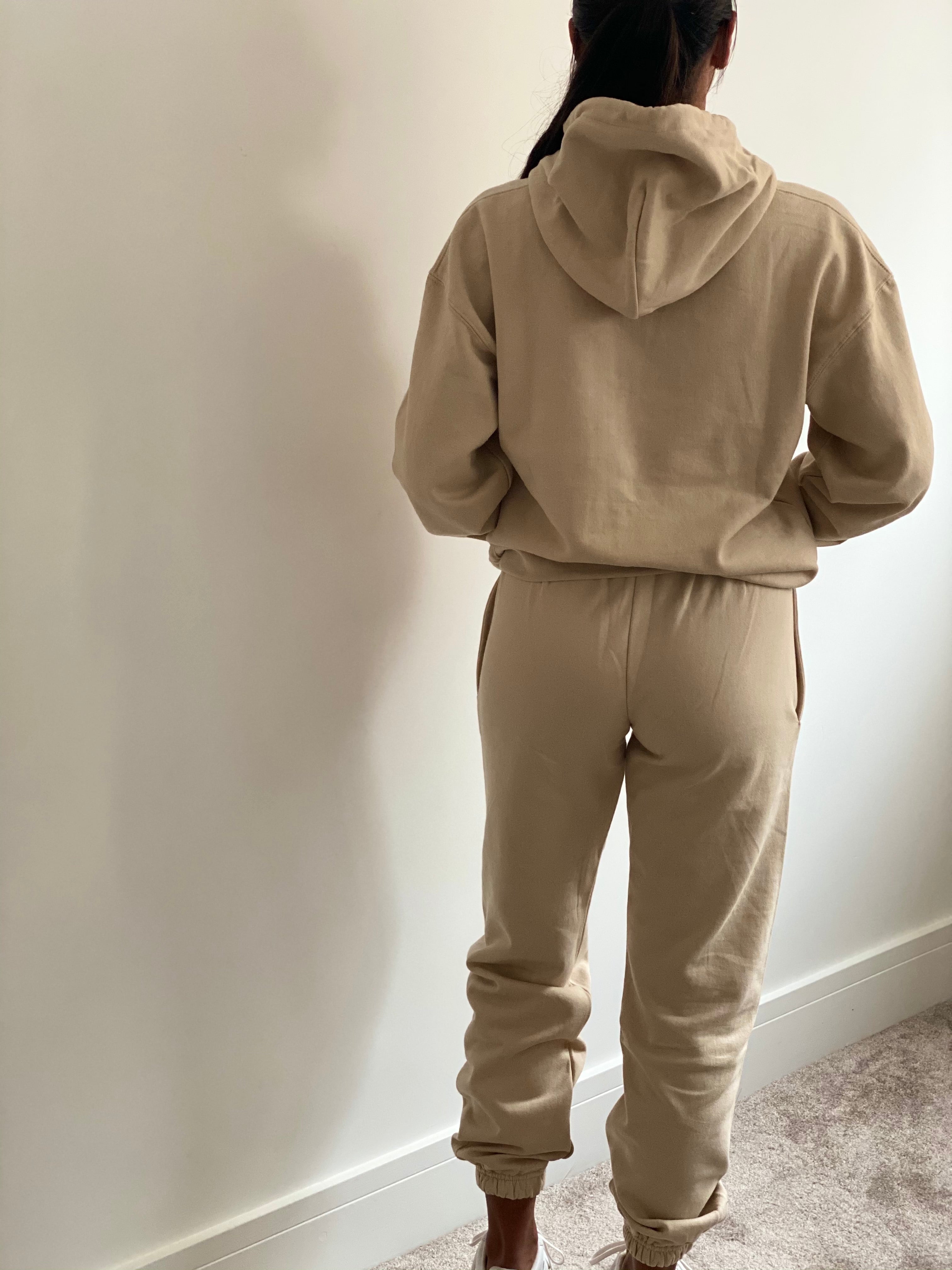Oversized Tracksuit Set in Cream NoveNeutrals