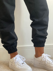 Oversized Tracksuit Set in Black